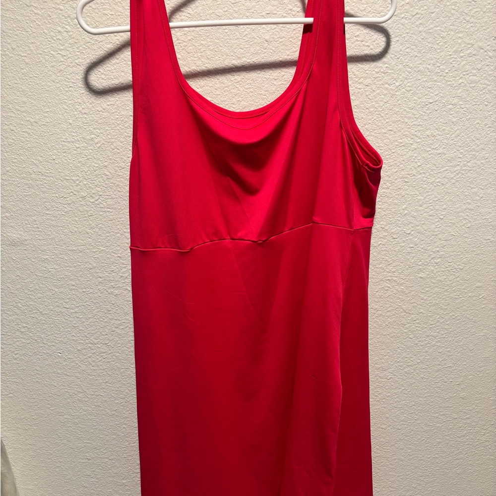 Elegant Pink Midi Dress